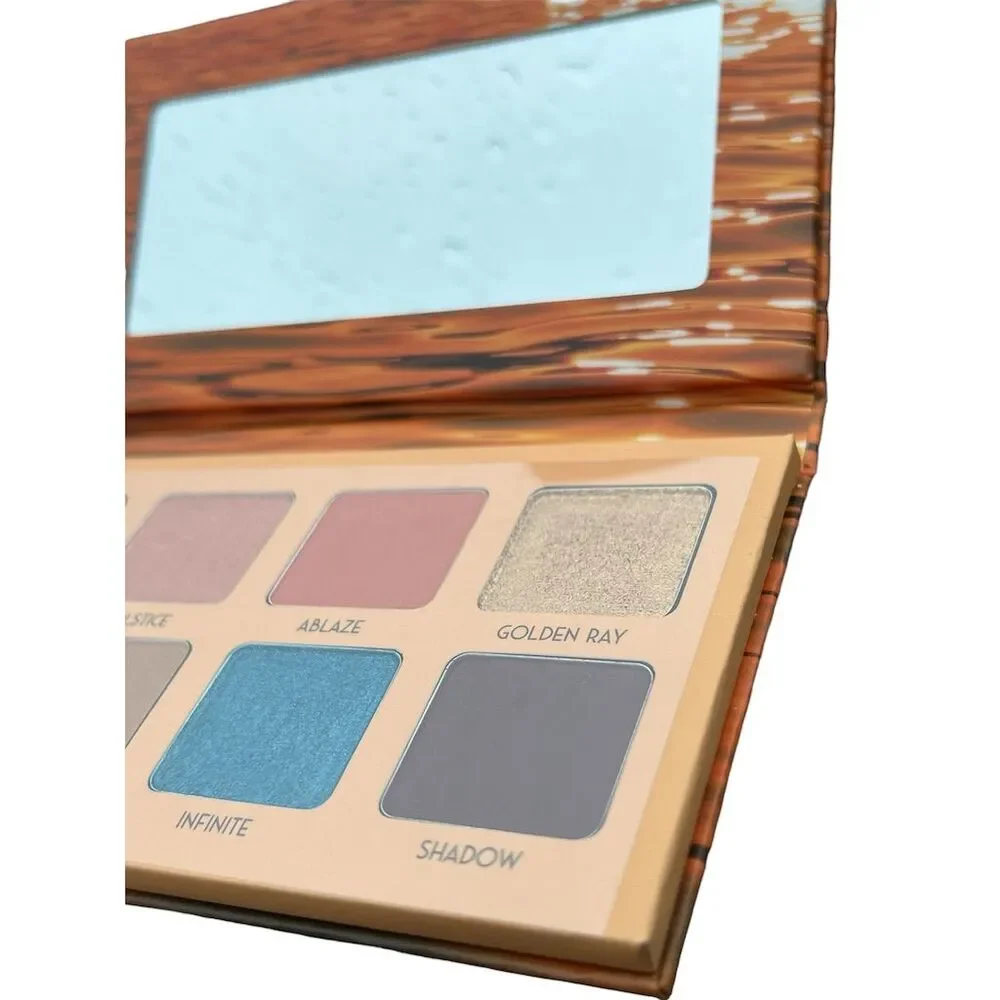 Beauty For Real Golden Hour Eyeshadow Palette Matte Blendable Compact